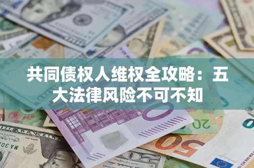 北京共同债权人维权全攻略：五大法律风险不可不知