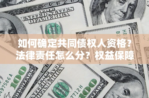 北京如何确定共同债权人资格？法律责任怎么分？权益保障技巧揭秘！
