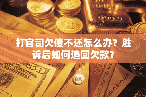 北京打官司欠债不还怎么办？胜诉后如何追回欠款？