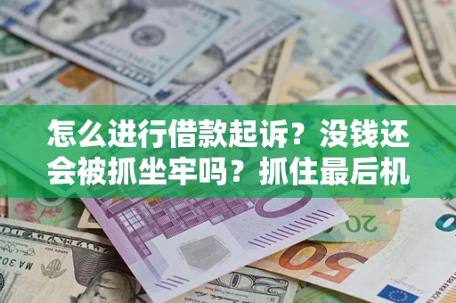 北京怎么进行借款起诉？没钱还会被抓坐牢吗？抓住最后机会！