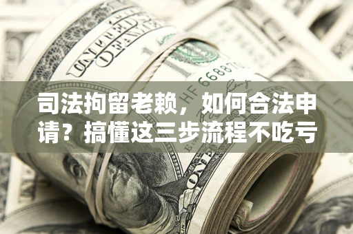北京司法拘留老赖，如何合法申请？搞懂这三步流程不吃亏！