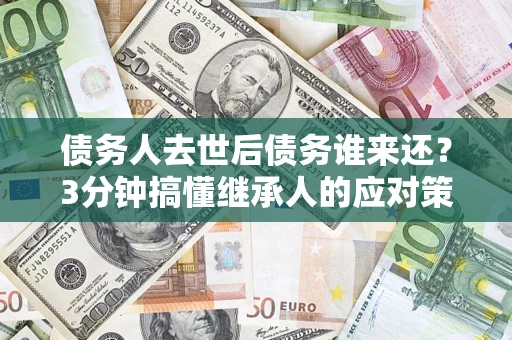 北京债务人去世后债务谁来还？3分钟搞懂继承人的应对策略