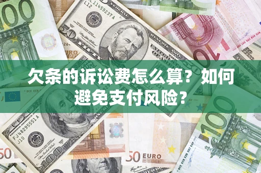 北京欠条的诉讼费怎么算？如何避免支付风险？