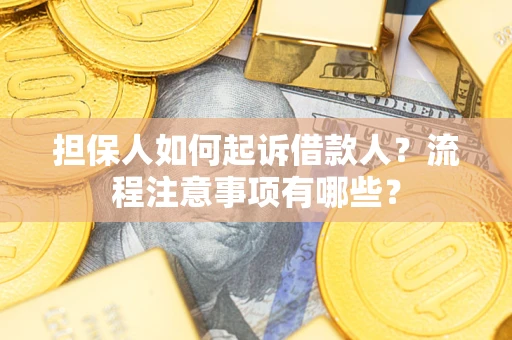 北京担保人如何起诉借款人？流程注意事项有哪些？